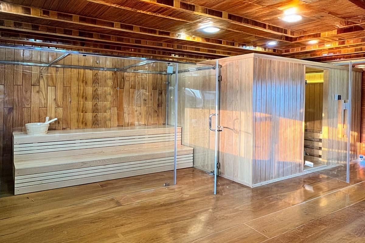 Thi công phòng xông hơi trọn gói cho Spa, Khách sạn, phòng gym và gia đình